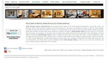 Tablet Screenshot of mooljishotel.com
